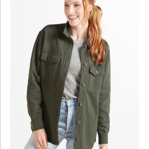 Good American Fleece Jacket in Hunter003 - Size 1/2